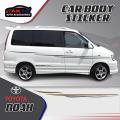 TOYOTA NOAH body sticker car vinyl sticker car graphics decals car side decals and graphics CAR STICKER RDT 301. 