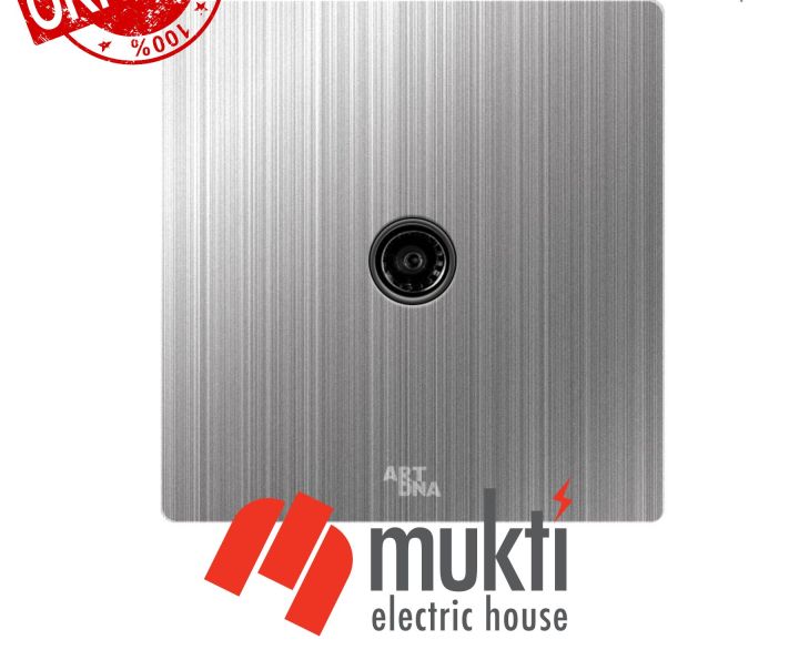 ART DNA A69 Steel Series TV Dish Cable Socket Electrical Wall Television Switch ARTDNA