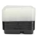 20 Meal Prep Containers Food Storage 3 Kitchen Compartment Plastic Microwavable Reusable -. 