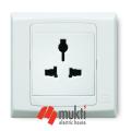 MK Made in Singapore SLIMLINE PLUS 16A 3 Pin Multy Socket without Switch Three 3Pin Multi.