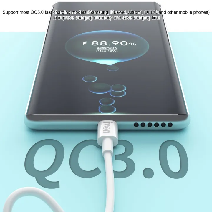 IVON%20CA203%2060W%20PD%20USB-C%20/%20Type-C%20to%20USB-C%20/%20Type-C%20Fast%20Charging%20Data%20Cable,%20Cable%20Length:%201m%20-%20Image%206