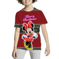 2024 Summer Disney Mickey Minnie 3d Print T Shirt Kids Casual T-Shirt Children Casual O-Neck Child Boys Girls T-Shirts. 