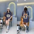 Exclusive for Fans Summer New Popeye PrintTT-shirt Internet Hot Trendy Fashion Loose Western Style Letters. 