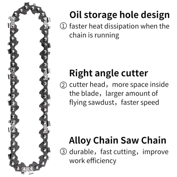 4Pcs%20Mini%20Chainsaw%20Chain%204%20Inch%20Guide%20Saw%20Chain%201/4%20LP%20Pitch,%2028%20Sections%20for%20Electric%20Protable%20Handheld%20Chain%20Saw%20Easy%20Install%20Easy%20to%20Use%20-%20Image%203