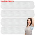 100/300Pcs Disposable Underarm Armpit Sweat Pads Sweat-absorbing Patch Summer Deodorants Non-woven Pads Breathable Ultra-thin. 