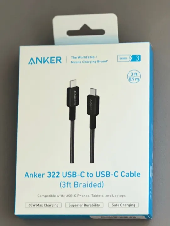 Anker%20322%20USB-C%20To%20USB-C%20Cable%203ft%2060W%20Nylon%20Braided%20Cable%20Safe%20charging%20multicolour%20-%20Image%203
