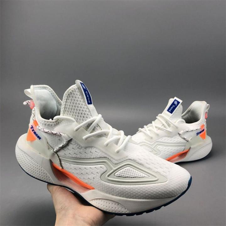 Foreign Trade Leak-Picking Sneakers Men's Breathable Fly Woven