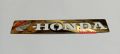 Honda Name Plate Stainless Steel Logo For Honda Name Logo Golden Colour. 