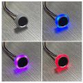 R502-F Waterproof Small DC3.3V Diameter 21.5mm MX1.0-6Pin Capacitive Round LED Fingerprint Module Sensor Scanner A. 