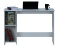 DeckUp Apollo Engineered Wood Paticle Board Study & Computer Table and Office Desk (White, Matte Finish).
