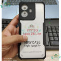 For Vivo Y77 5G, Y77e 5g, iqoo Z6 Lite 5g Shockproof Bumper Cover VivoY77 Y 77 Back Part - Phone.