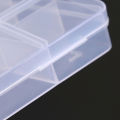 Portable Transparent Storage Box 40/12/28 Grids Plastic Clear Organizer With Cover Box For Jewelry Earrings Screw Nails Parts Huiye. 