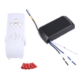 Universal Ceiling Fan Lamp Remote Control Kit AC 220V Timing Setting Switch Adjuste Wind Speed Transmitter Receiver.