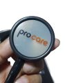 Procare Classic Stainless Steel Stethoscope -Black. 