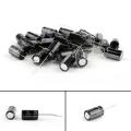 5Pcs- RADIAL 100uF 100V Electrolytic Capacitors 100uF 100V Radial Polarized Aluminum Electrolytic Capacitor THT Electrolytic Radial Capacitors 2 Pin Leads. 