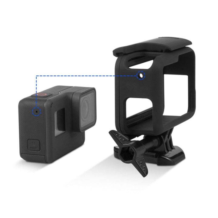 Frame%20for%20GoPro%20Hero%20(2018)%20/%206%20/%205%20Housing%20Border%20Protective%20Shell%20Case%20Accessories%20for%20Go%20Pro%20Hero6%20Hero5%20Black%20with%20Quick%20Pull%20Movable%20Socket%20and%20Screw%20(Black)%20-%20Image%204