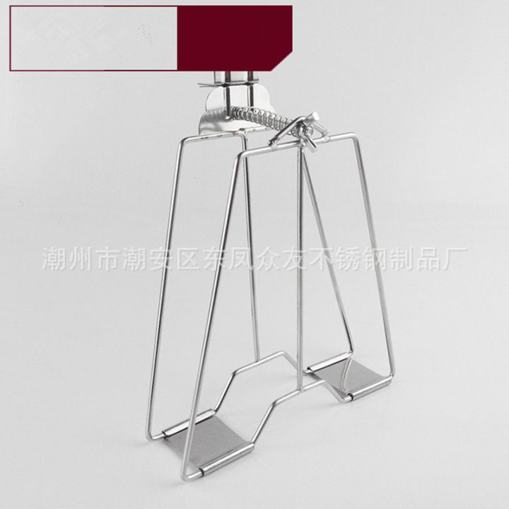 Enlarged stainless steel roast duck grill clips Sauce board duck clips Grill accessories with screws Grill supplies tools