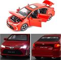 Toyota Corolla 1:32 Die Cast Model Car. Light Music & Pull Back Fiction with box  Made By CHE ZHE. - car toy. 