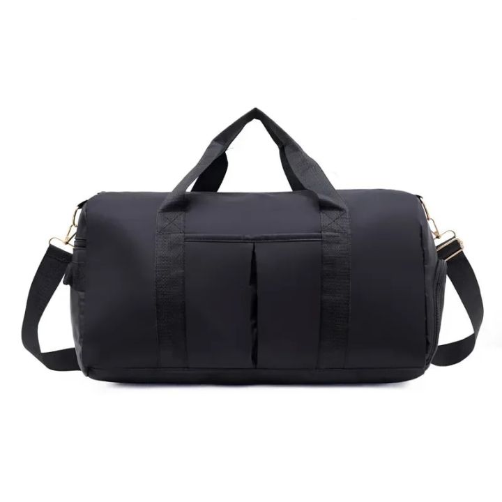 Outdoor Waterproof Nylon Sports Gym Bags Men Women Training Fitness ...