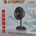 JY SUPER JY-2218 Lithium rechargeable mini table fan  - মিনি ফ্যান. 