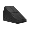 Squat Wedge Block Adjustable Non-Slip Squat Ramp Wedge Calf Stretcher Slant Board Strength for Squat and Deadlift Black.