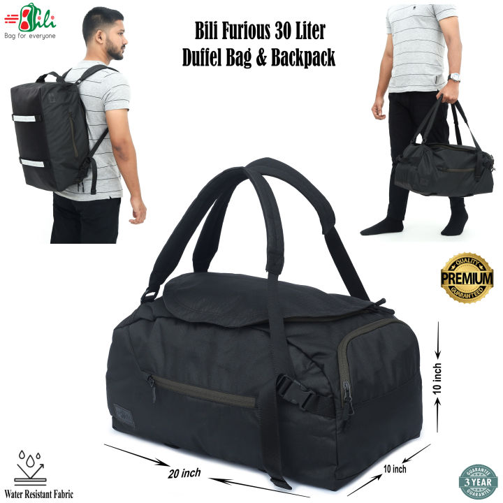 Bili%20Online%20Furious%2030%20Liter%20Travel%20Duffel%20Bag%20&%20Backpack,%20Waterproof%20Premium%20Duffle%20Bag,%20Biker%20Travel%20Bag,%20Weekender%20Duffel%20Bag%20With%20Shoe%20Compartment,Gym%20Bag,%20Travelling%20Bag,Sports%20Gym%20Bag%20-%20Image%202