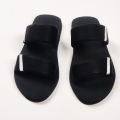 Fashionable Cream Black And White Color Slide 2 Slipper Sandal For Men Waterproof Washable Rainy Usable Sandal S005. 