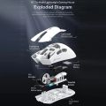R1 1000Hz Wireless Mouse Wired/2.4G/BT5.2 3 Mode Connection Gaming Mouse 18000DPI Lightweight Ergonomic Mice For Computer Laptop. 