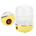 EU 220V Egg Boiler, Egg Cooking Machine, Double Layer Egg Boiler, Kitchen for Egg Making Home Multifunction.