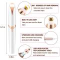Rechargeable Electric Eyebrow Trimmer Mini Eye Brow Razor Portable Epilator Facial Hair Remover For Women. 
