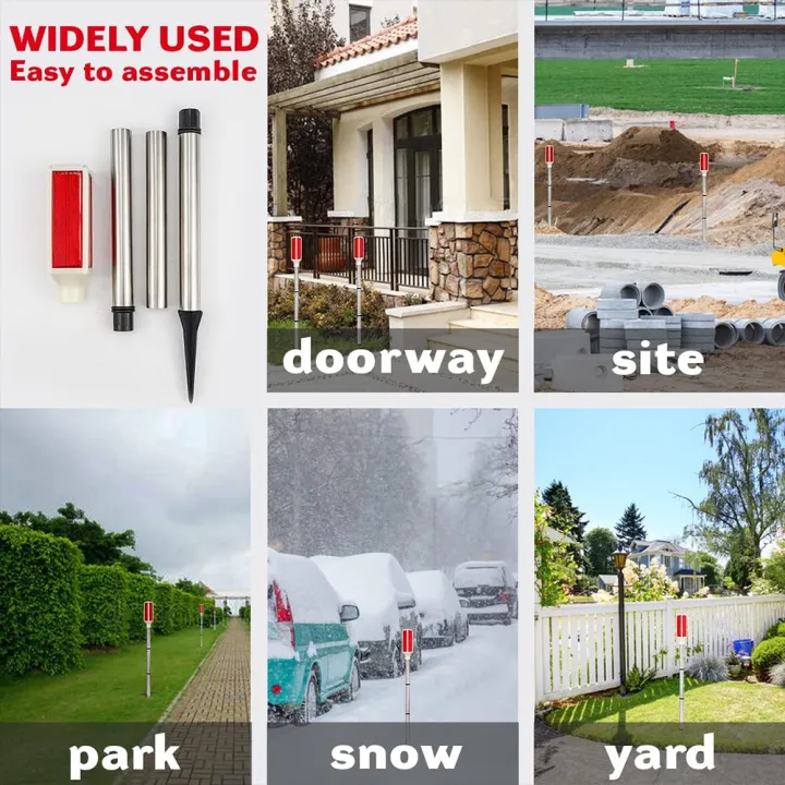 GC%205Pcs%20Solar%20Powered%20Driveway%20Lights%20Driveway%20Markers%20Landscape%20Driveway%20Reflectors%20For%20Snow%20Road%20Outdoor%20Yard%20-%20Image%208