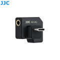 JJC USB-C 3.5mm Mic Adapter Only for DJI Osmo Action 1 Audio Adapter Vlogging Action Camera Accessories 3.5mm Audio Mic.