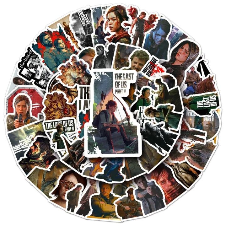 10/50pcs%20Hot%20Game%20the%20Last%20of%20Us%202%20Stickers%20Toy%20Children%20Toy%20Skateboard%20Helmet%20Phone%20Car%20Tv%20Show%20Vinyl%20Stickers%20Joel%20Abby%20Decal%20-%20Image%203