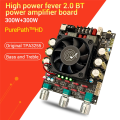 ZK-3002T Bluetooth Digital Power Amplifier Board 300WX2 2.0 Channel Stereo HiFi Preamplifier TPA3225 Subwoofer Easy Install A. 