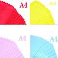 【The-Best】 5pcs A4 Wafer Sheet Paper Thicken 0.6mm Food Baking A4 Rice Paper Digital Printing Wedding Cake Decoraion Tools.