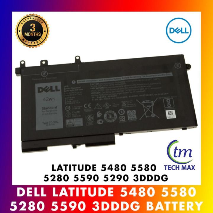 Laptop battery For Dell_ 3DDDG Battery for Latitude E5280 E5480 E5580 Latitude e5280 E5480 Series 03 vc9yE5290