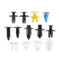 Car Body Plastic Push Pin Rivet Fasteners Trim Moulding Clip Assortments Kit. 