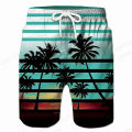 Tropics Sea Island y2k Beach Shorts Pants Men 3D Printed Surfing Board Shorts Summer Hawaii Swimsuit Swim Trunks Cool Ice Shorts.