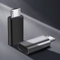 Professional Portable Phone Tablet Fast Transfer Female To Male Type-C to Micro USB OTG Adapter USB-C Adapter Socket Converter. 