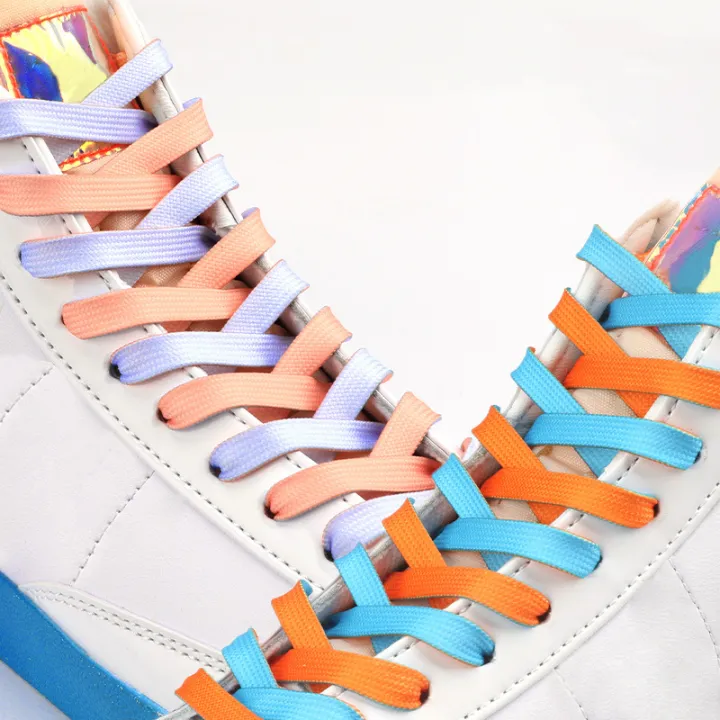 1Pair%20Flat%20Shoelaces%20Classic%20Shoe%20Laces%20Fit%20Fashion%20Two%20Color%20Sports%20Shoelace%20Casual%20Unisex%20Shoe%20Strings%20Shoe%20Accessories%20-%20Image%202
