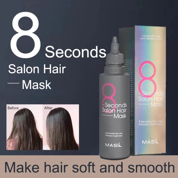 Korean%208%20Seconds%20Salon%20Hair%20Mask%20Masil%20Hair%20Restoration%20Premium%20Treatments%20Keratin%20Repairing%20Supple%20Hydration%20Hair%20Care%20Mask%20Loser%20Lione%20-%20Image%205
