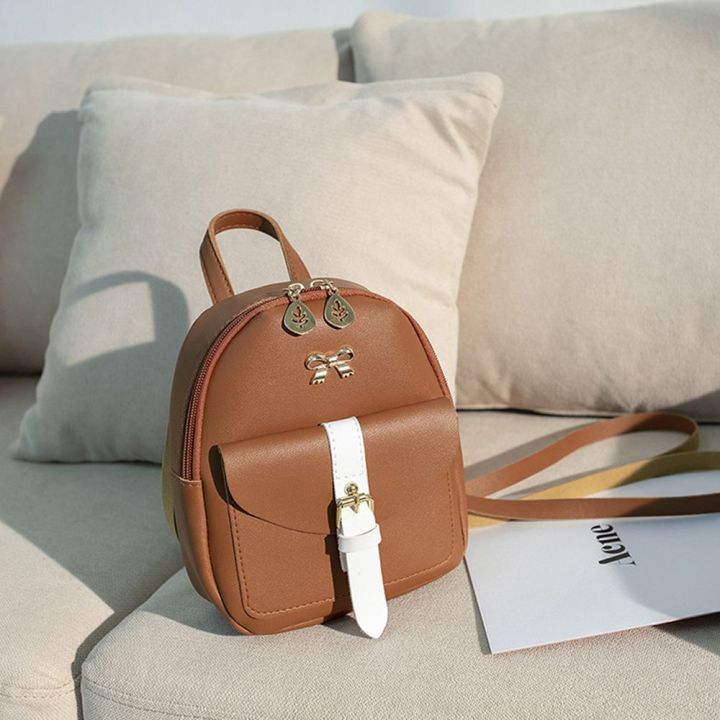 Women's%20Mini%20Backpack%20Luxury%20PU%20Leather%20Backpack%20Cute%20Graceful%20Bagpack%20Small%20School%20Bags%20for%20Girls%20Bow-knot%20Leaf%20Zipper%20-%20Image%202