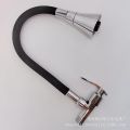 Factory direct household in-wall swivel color tube single cold faucet kitchen basin sink splash proof faucet.