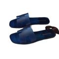 Summer Simple New Transparent Belt Crystal Women's Slippers Fashion Flat Jelly Slippers Women's Flip-Flops Sandals.