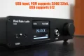 Rod Rain Audio DA68 ES9068 HIFI Bluetooth 5.1 Decoder USB DAC Sound Card Digital Interface Headphone Amp Support DSD512 PCM384. 