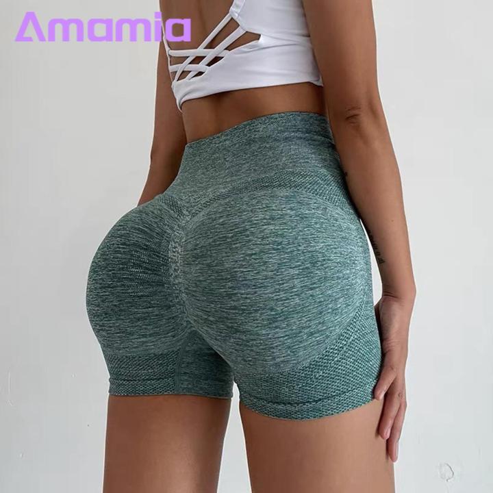 Amamia%20Women%20Gym%20Shorts%20Stretchy%20Jogging%20Lady%20Yoga%20Shorts%20-%20Image%204