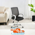 Modern White Mesh Executive Task Office Chair. 