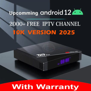 TX9 Pro 10K Android TV Box - 8GB RAM, 128GB Storage, and the Latest Android 12.1