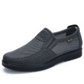 Old Beijing Cloth Shoes Men's Shoes Breathable Men's Thin Shoes Middle-Aged and Elderly Dad Shoes Soft Bottom Non-Slip Casual Shoes for the Elderly. 