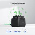 3-Ways Battery Charger Hub For GOPro Hero 13 Fast Charger Station LED Tips Charger Case For GO Pro Hero 13 Camera Accessories. 